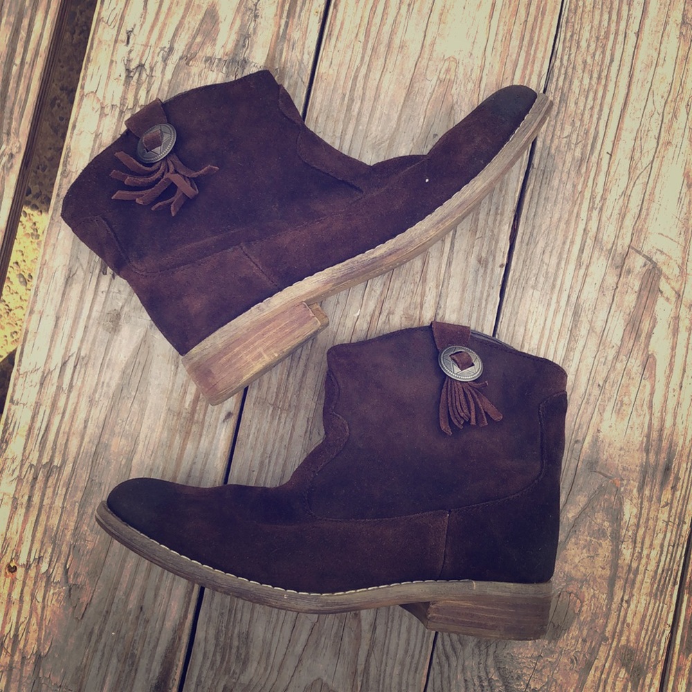 Ralph Lauren Leather Booties